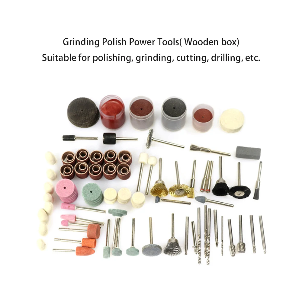 242 шт. мини сверла подходящие аксессуары шлифовальный Полировальный Инструмент