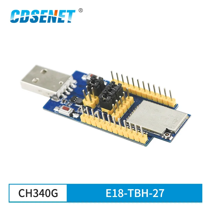 USB Test Board E18-TBH-27 27dBm 2.4GHz ZigBee Module CC2530 E18-2G4Z27SI