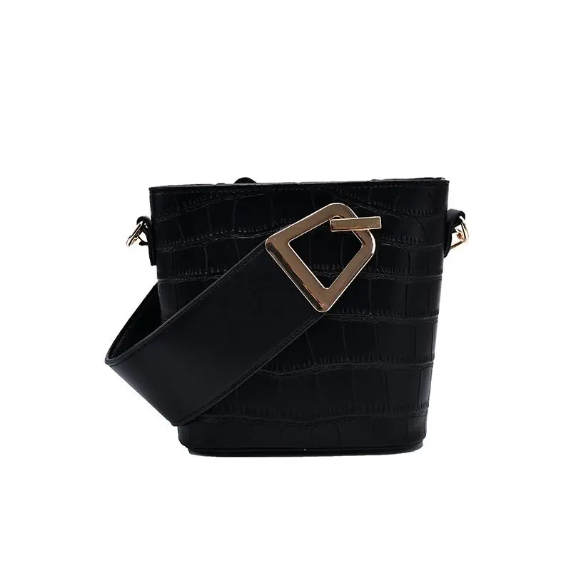 

Youth Girls Fashion Bucket Crossbody Bags for Women 2021 Winter Small Shoulder Bag Ladies PU Leather Shopping Casual Tote Bags