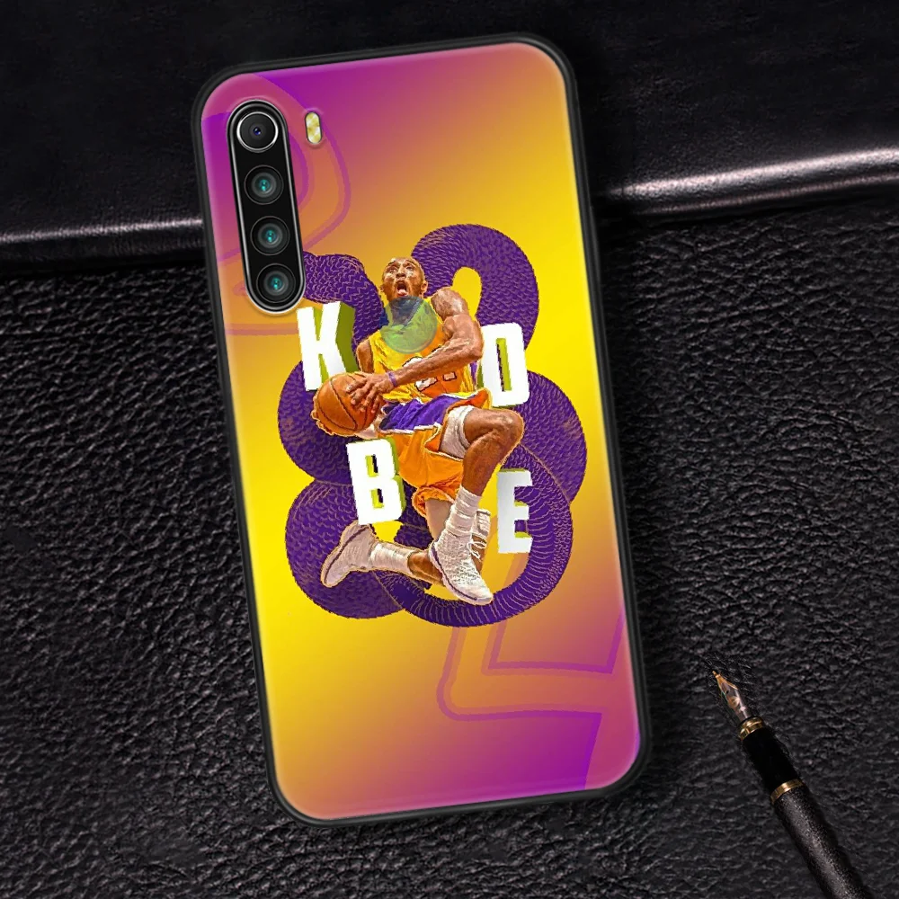 

Basketball Kobe Black Mamba 24 Phone Case Cover Hull For XIAOMI Redmi 7 7A 8 8A 9 9C Note 6 7 8 9 9S K20 Pro K30 black Bumper