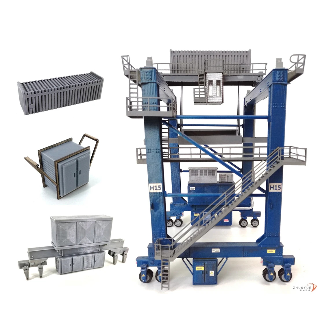 Модель железнодорожного судна в масштабе 1:87 стиле HO для самостоятельной сборки