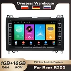 Автомобильный DVD-плеер TomoStrong, мультимедийный плеер на Android, 16 ГБ ОЗУ, с GPS Навигатором, для Mercedes Benz B200, класса A B, W169, W245, Viano, радио, Wi-Fi