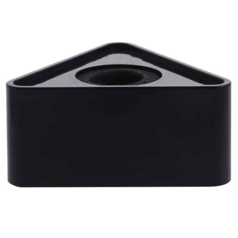 Новинка 2021 белый треугольный микрофон с отверстием ТВ интервью логотипом флагом