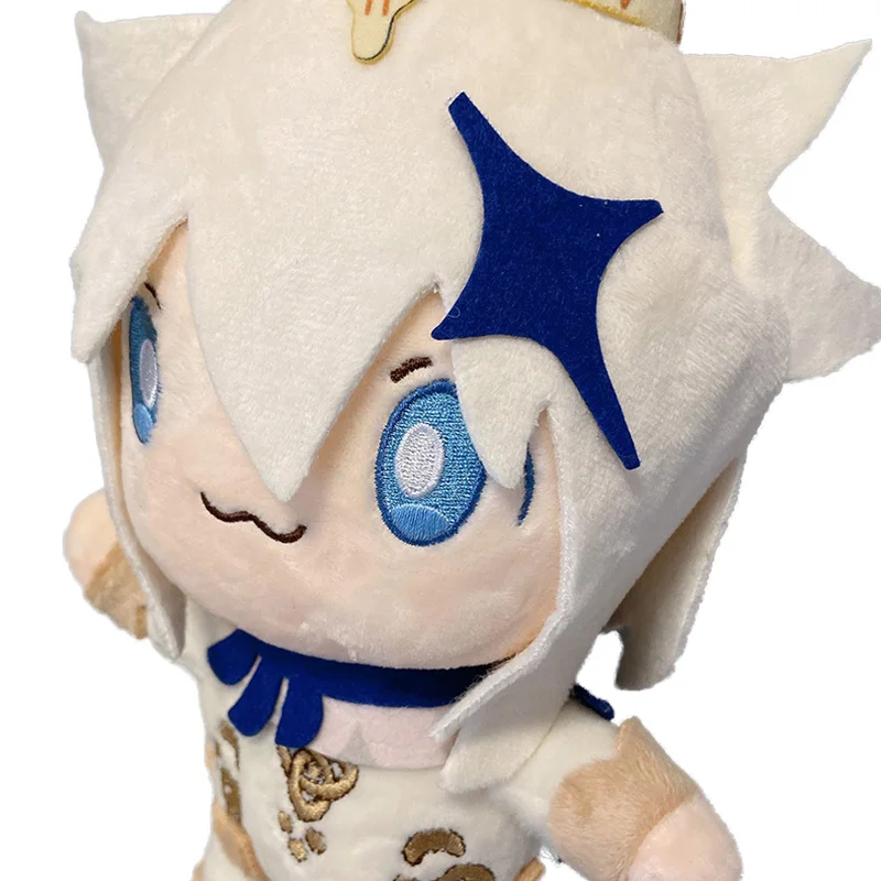 

25cm Game Kawaii Genshin Impact Plush Toys Paimon Emergency Food Cute Soft Stuffed Animal Dolls Pillow Prop Cosplay