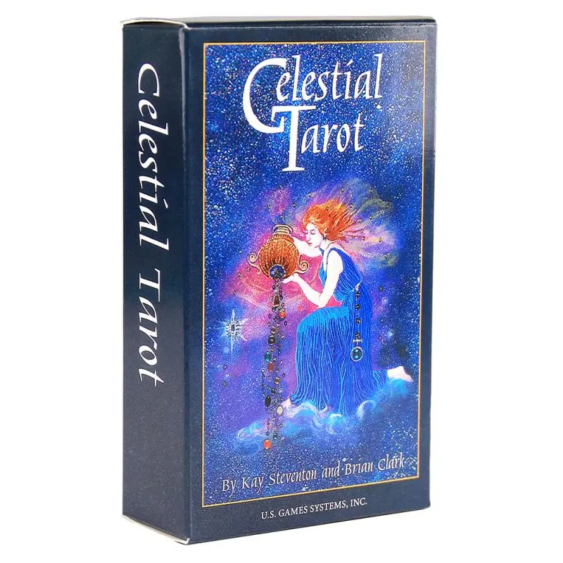 

Hot-Selling High-Definition Tarot Card Factory Made High-Quality Full English Party Divination Game -Celestial Tarot