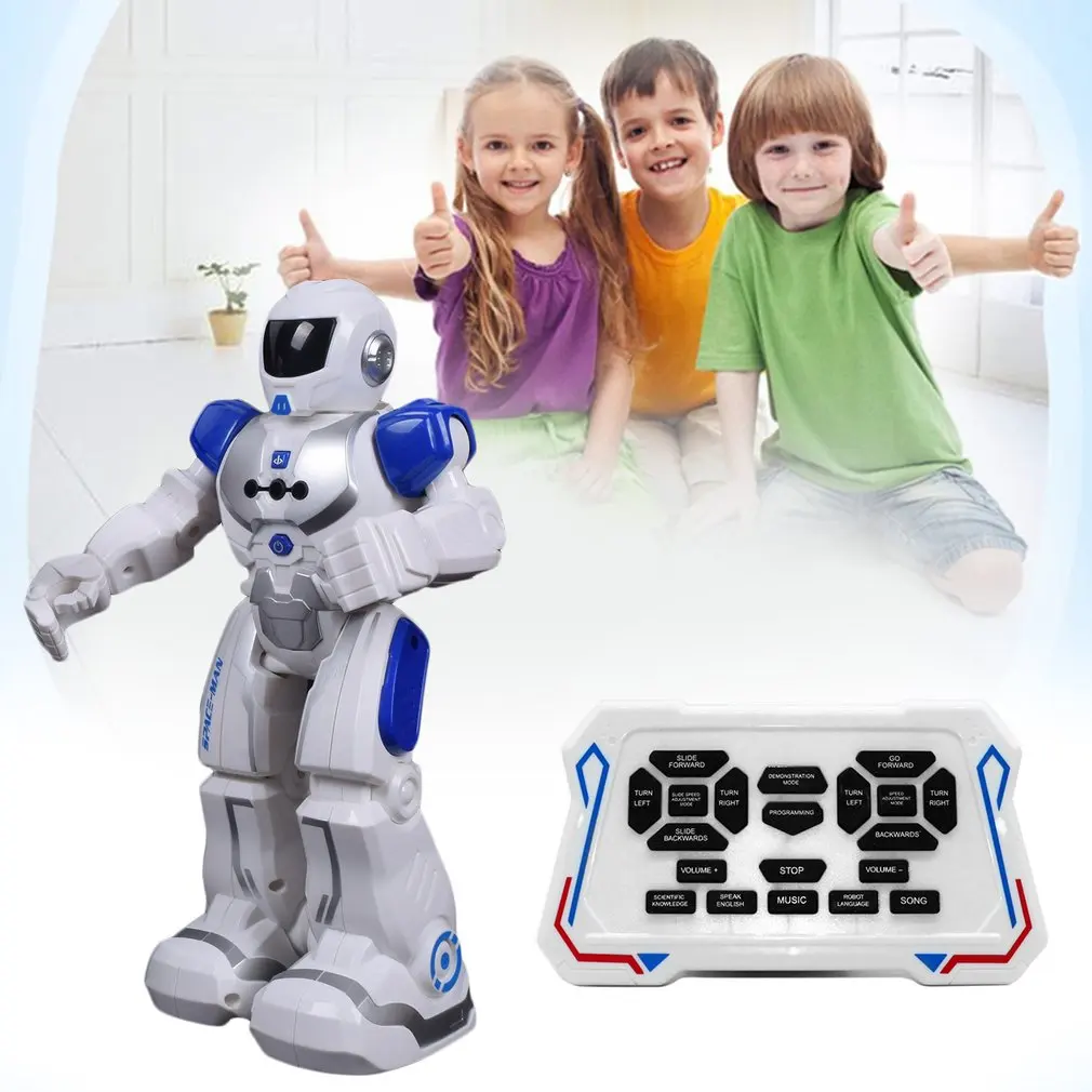 Умный робот космический Электрический солдат ходящий танцующий