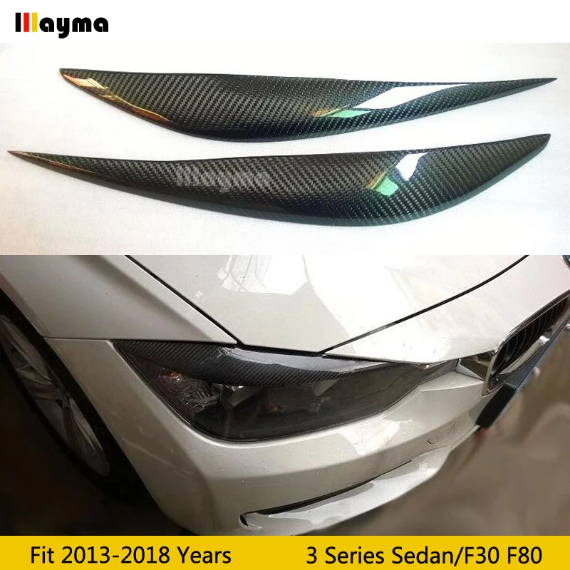 Автомобильные брови из углеродного волокна для BMW 3 серии 318i 320i 330i 335i F30 F80 M3