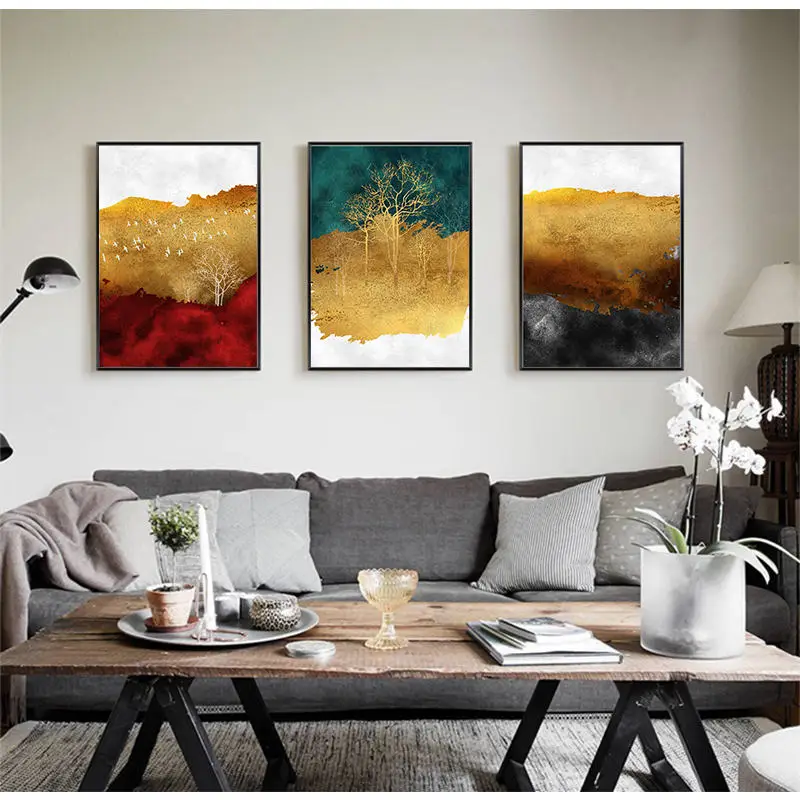 Абстрактные картины на холсте художественное оформление абстрактное золотое