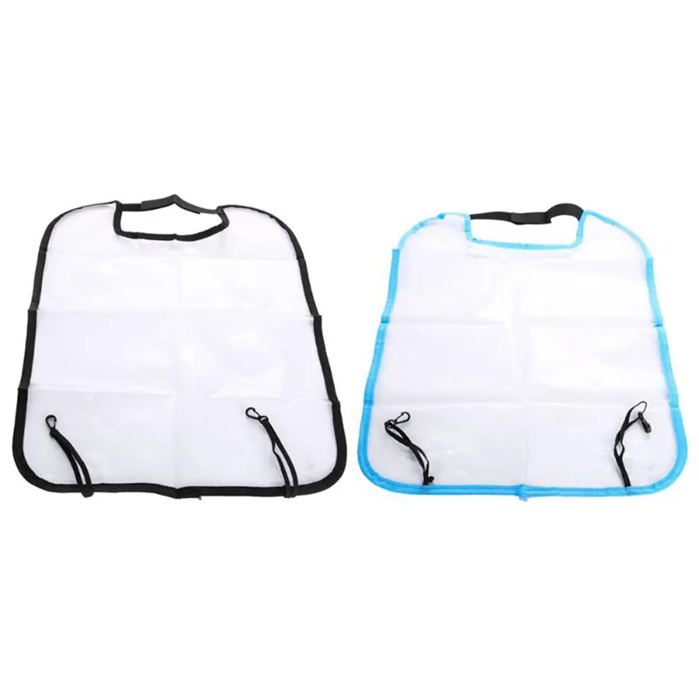 Cubierta de protecci&oacute;n para el respaldo del asiento del cuidado del coche cubierta protectora para ni&ntilde;os limpieza transparente almohadilla Anti-Kick accesorios de autopartes-5