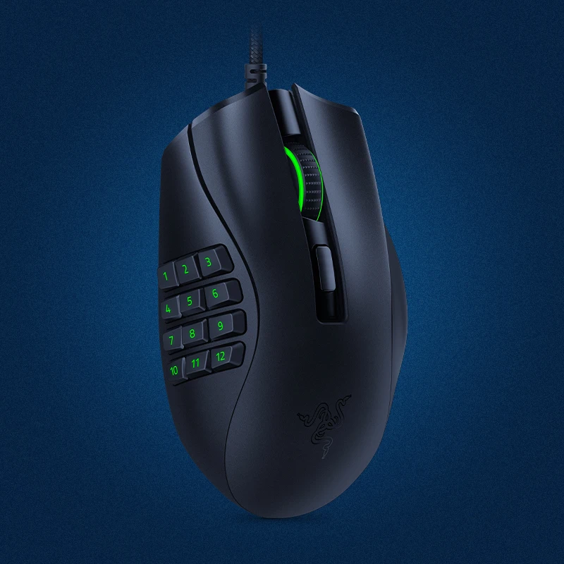 Проводная игровая мышь Razer Naga X оптический сенсор 18K DPI переключатель 2nd-gen Chroma RGB