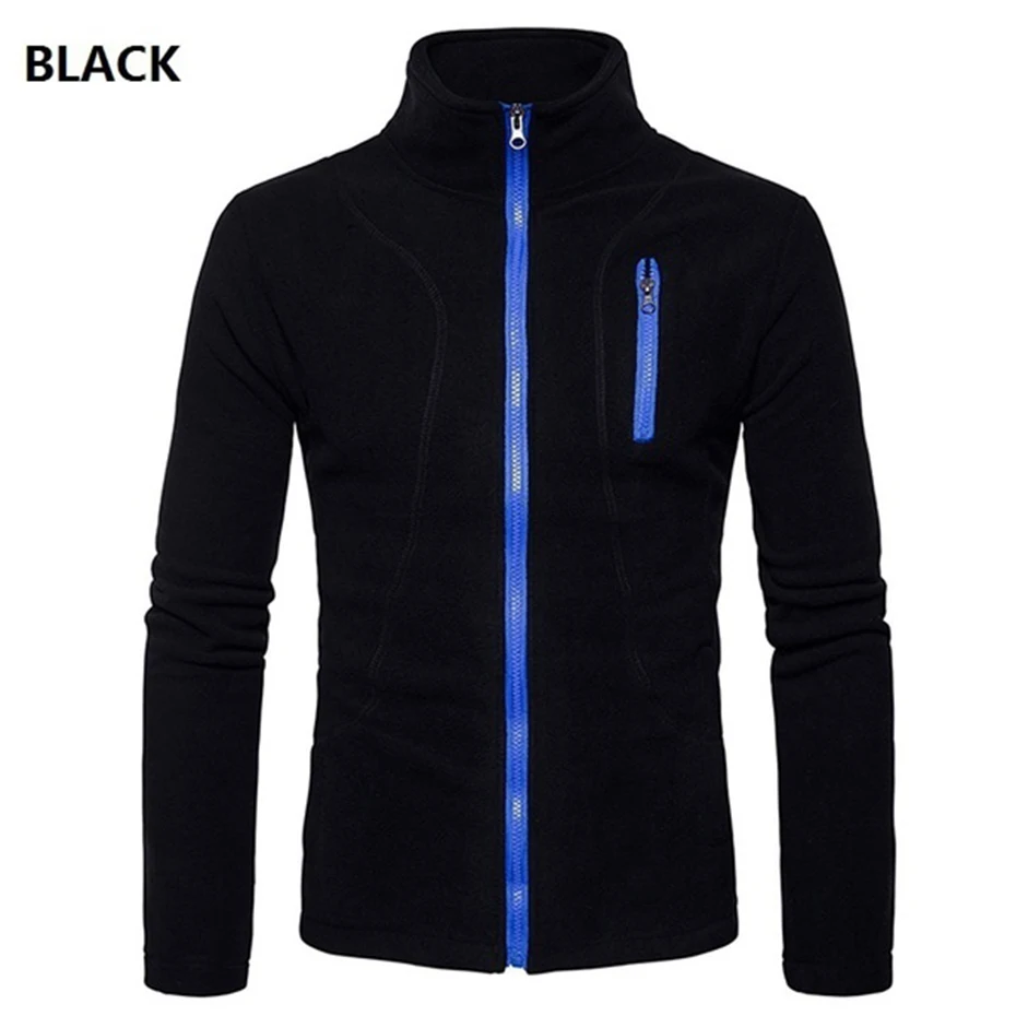 

ZOGAA Men Full Zip Long Sleeved Hooded Sweatshirt Fashion Pure Color Autumn All-match Clothes Coat Top Hoodies Men Sportswear