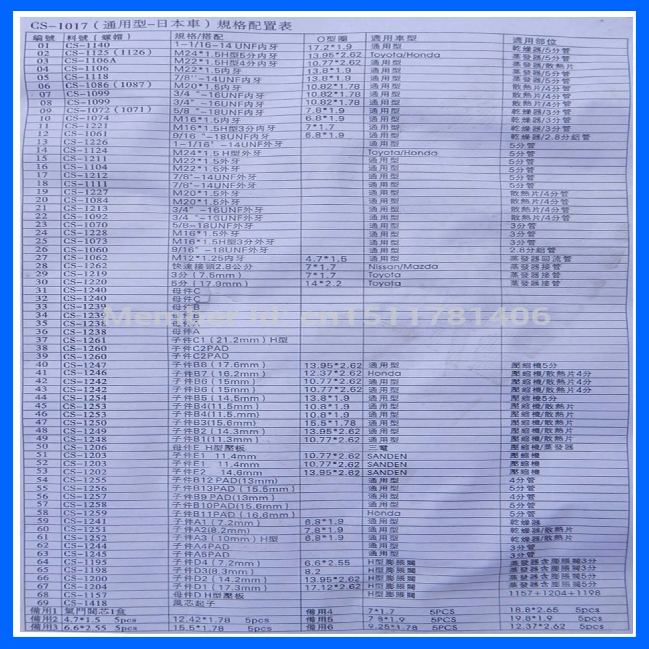 Автоматический инструмент для обнаружения утечки (coppe) азиатского автомобиля