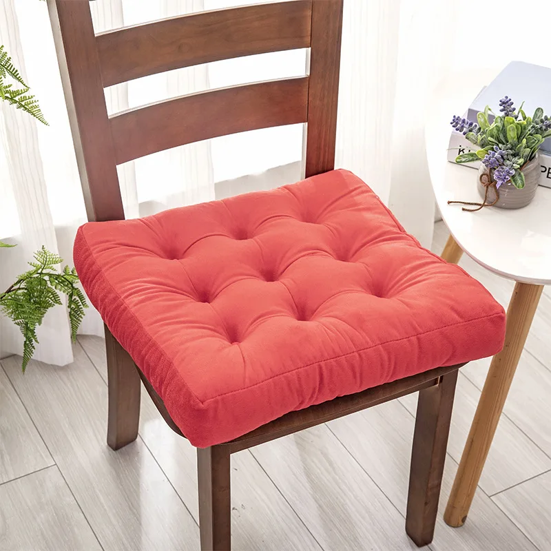 

2020 Coussins Decoratif Thickened Non Slip Dining Cushion In Winter Student Tatami Classroom Square Stool Office Plush