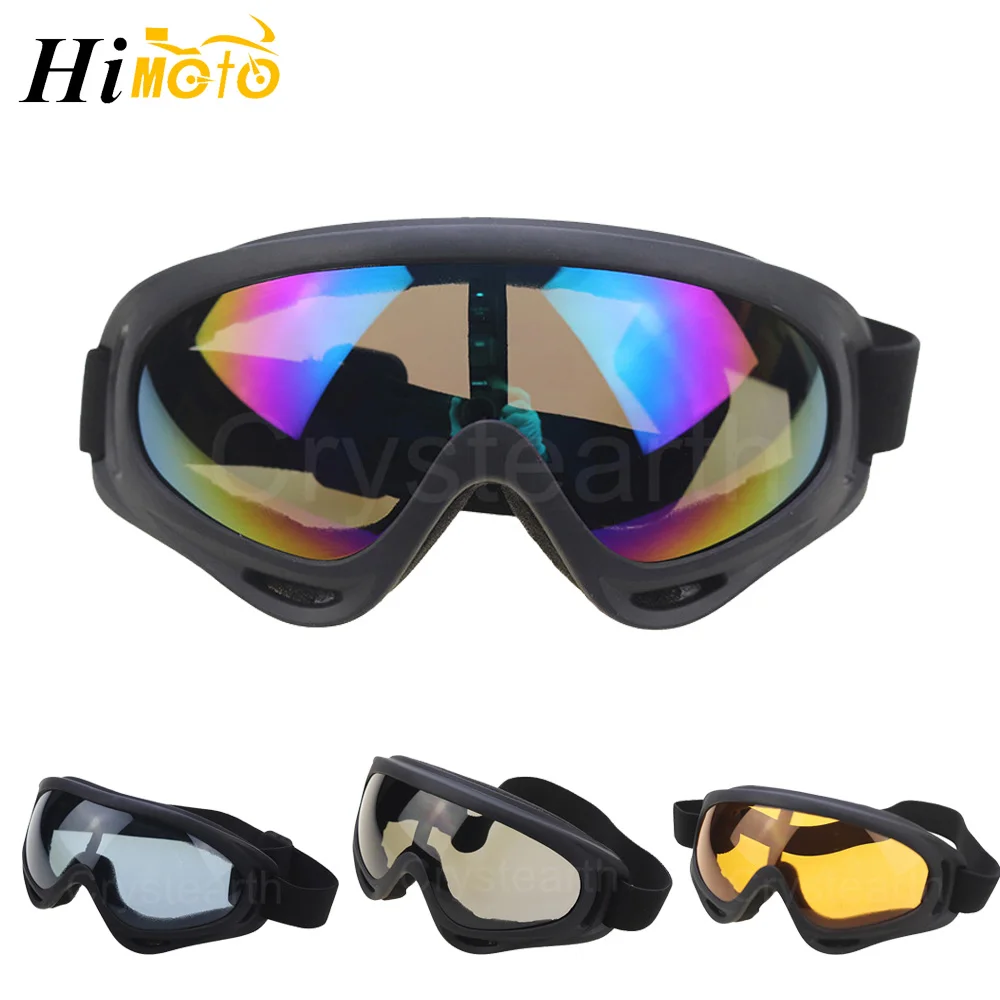 Мужские и женские зимние очки для катания на лыжах сноуборде снегоходе