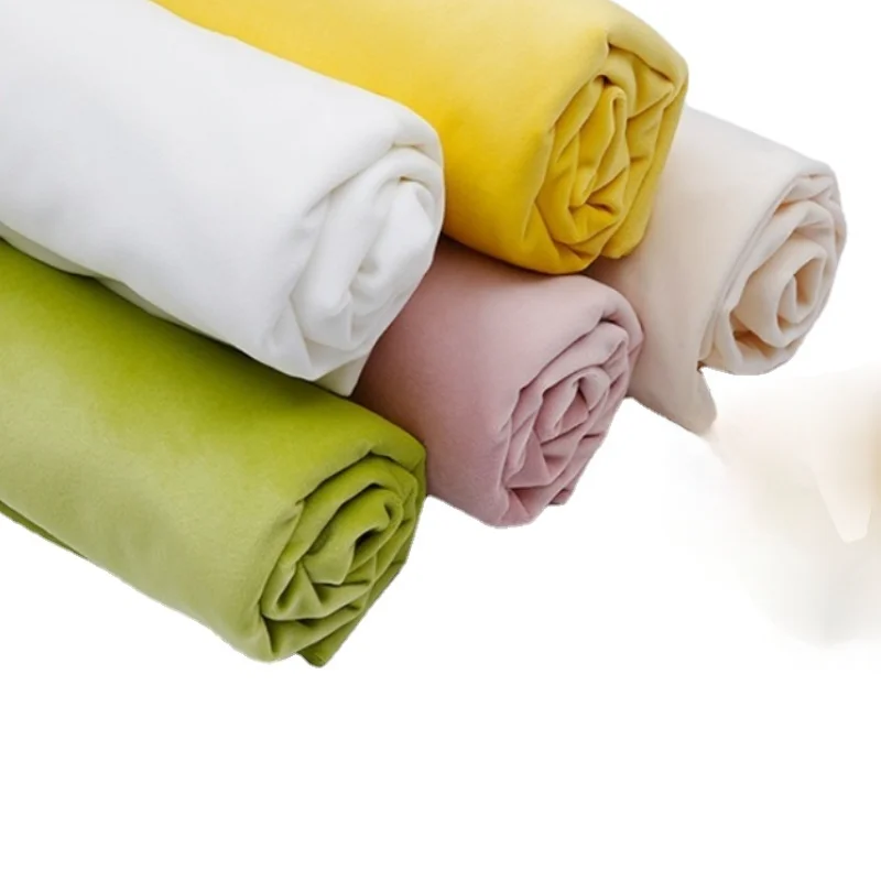 Красная бархатная ткань для обивки дивана ширина 57 дюймов утолщенная плотная