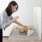 Фон для фотосъемки с изображением кирпичной стены, цементной стены, пищевой блогера, 60 х60 см