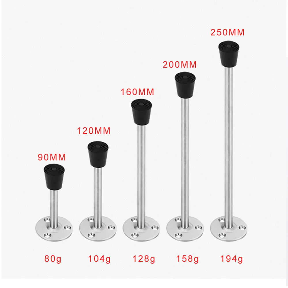 YUMORE 5 шт. круглое основание дверные ручки декоративные настенные ограничители