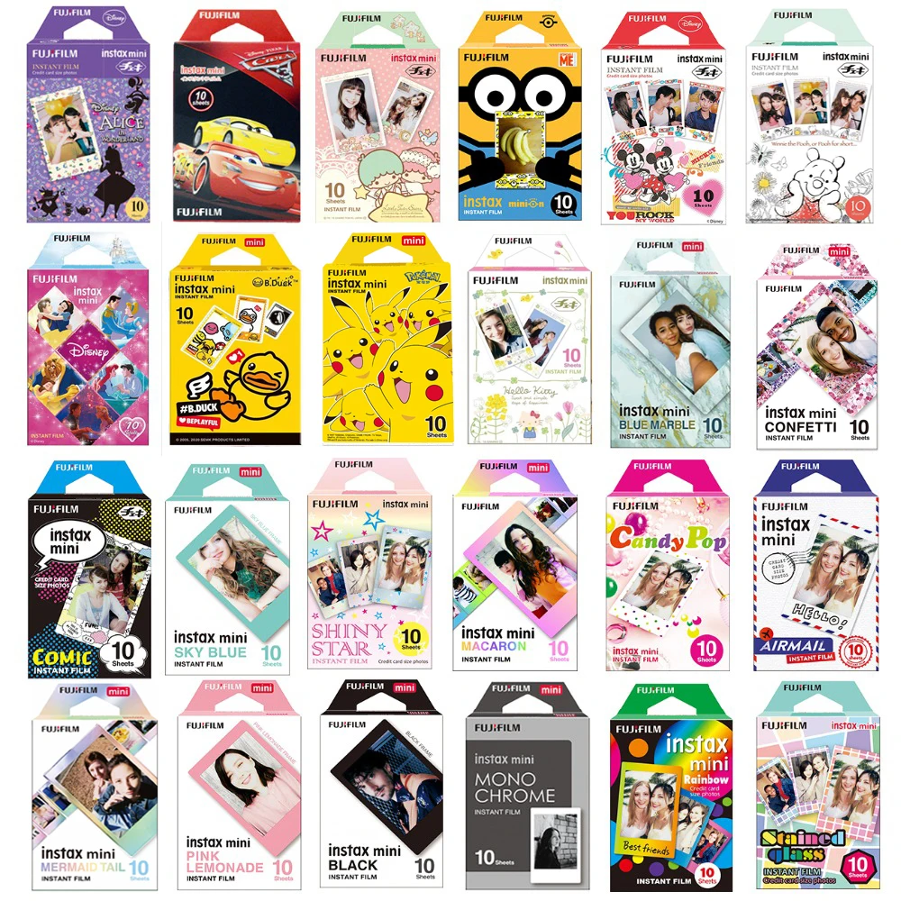 Fujifilm Instax Mini 8 9 11 LiPlay пленка камера фото Fuji мгновенная фотография 10 листов