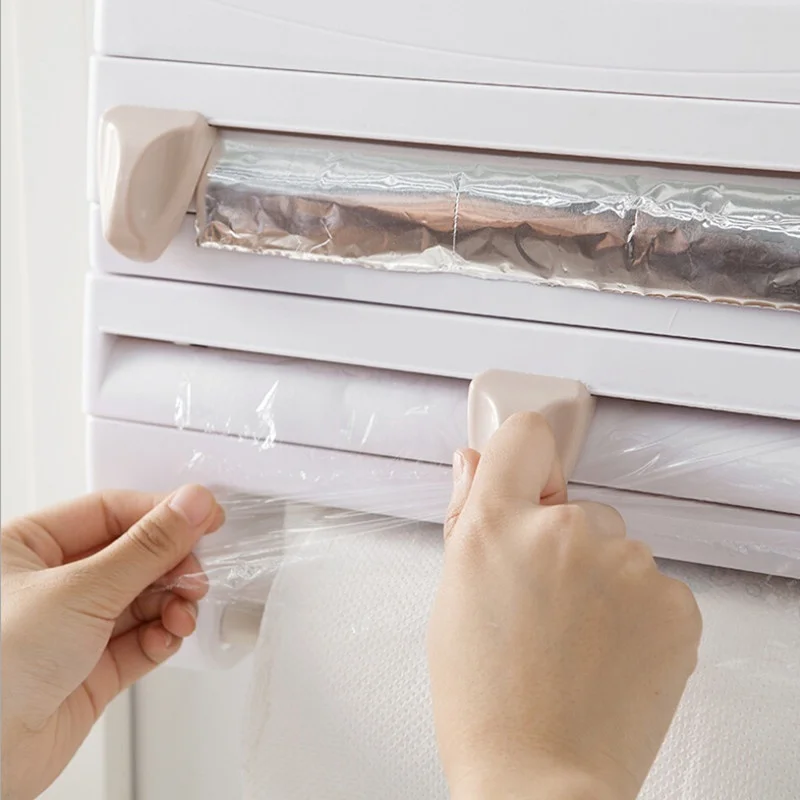 ABS многофункциональная бумажная вешалка для полотенец кухни с разделочной