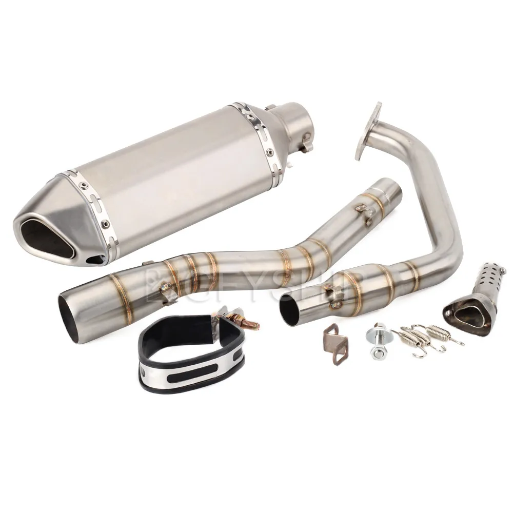 V 3 мотоцикл Akrapovic выхлопная и Соединительная труба для Yamaha YZF R125 R15 V3- YZF-R125 YZF R15 V3 Escape Slip-on