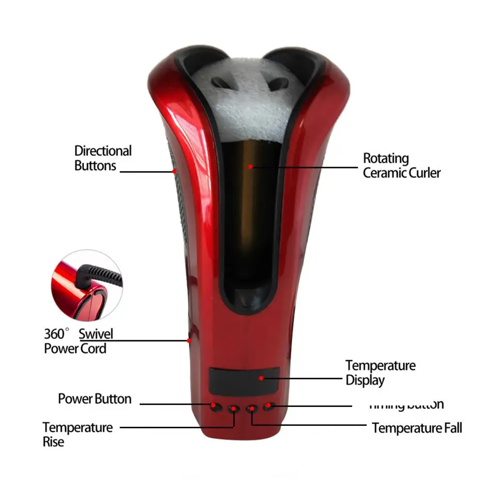 Автоматический анти скальдинг волос подкручивающий волшебный Электрический