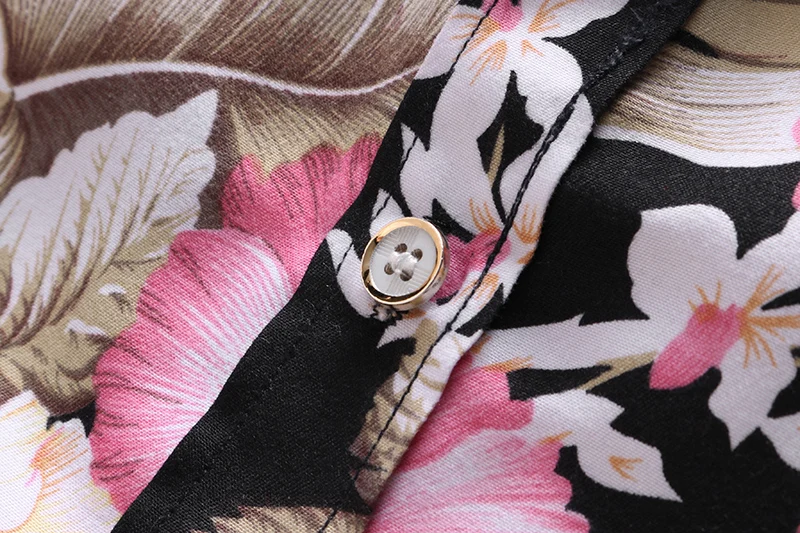 2020 Новая летняя мужская гавайская рубашка модная Повседневная с короткими