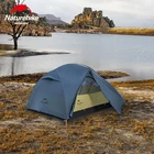 Палатка для кемпинга Naturehike, сверхлегкая, 15D, на 2 человека, 4 сезона, силиконовая, 15D