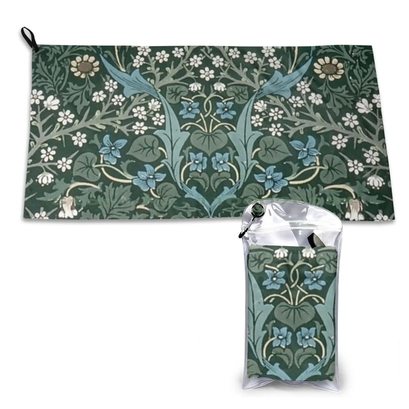 Быстро сохнущее полотенце William Morriss для спортзала спортивной ванны портативный