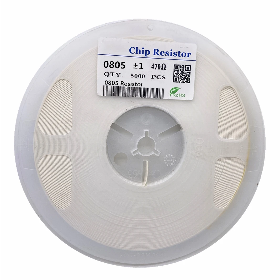 

5000 шт. 0805 резистор SMD точность 1% 0 Ом ~ 10 м Ом 1K 2,2 K 10K 100K 0 1 10 100 150 220 330 Ом 1R 10R 100R 150R 220R 330R