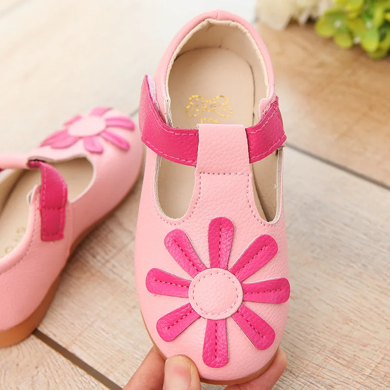 Mumoresip принцесса мягкая обувь из ПУ кожи для девочек малышей детей школьная на