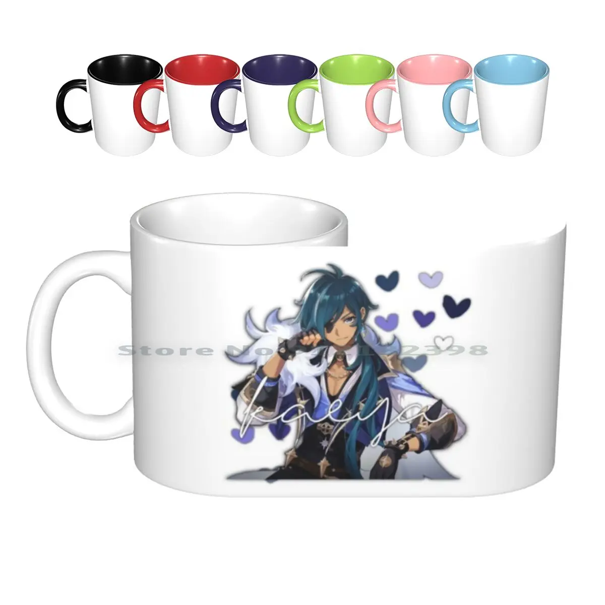 

Kaeya Alberich Genshin Impact Ceramic Mugs Coffee Cups Milk Tea Mug Genshin Impact Kaeya Kaeya Alberich Genshin Anime Manga