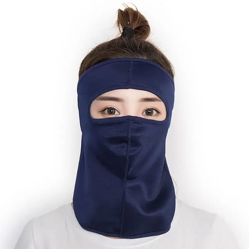 Full Face Mask UV Protection Sun Shade Breathable Masks Ice silk Neck Protector Cycling Hiking Climbing Sports Accessories