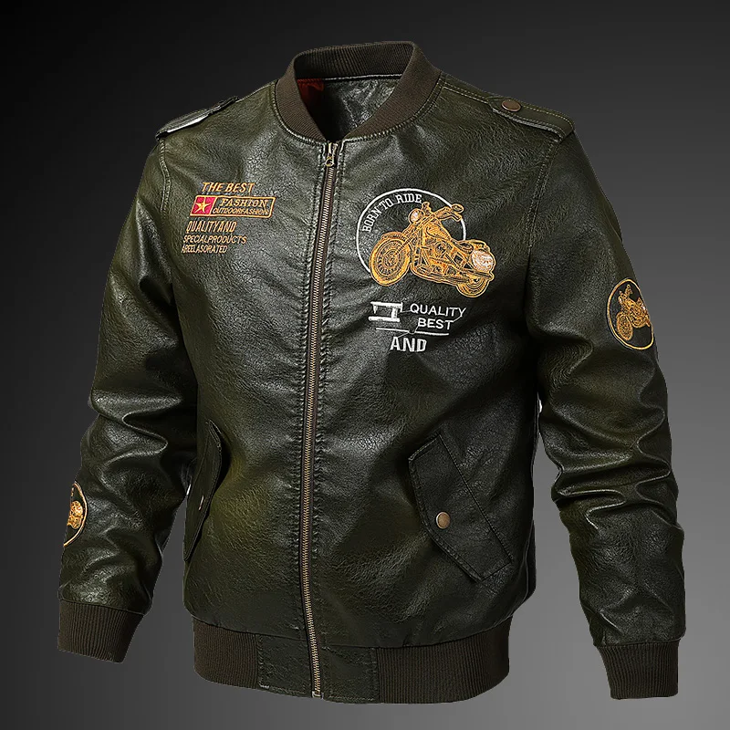 Новинка 2020 года стильное весенне осеннее пальто летная куртка из искусственной