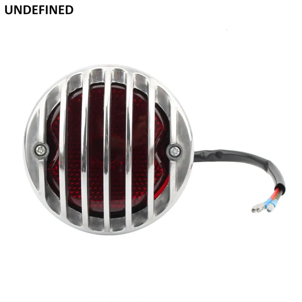 Мотоцикл тормозной фонарь Гриль алюминиевый круглый Кафе Racer задний для Honda Sportster