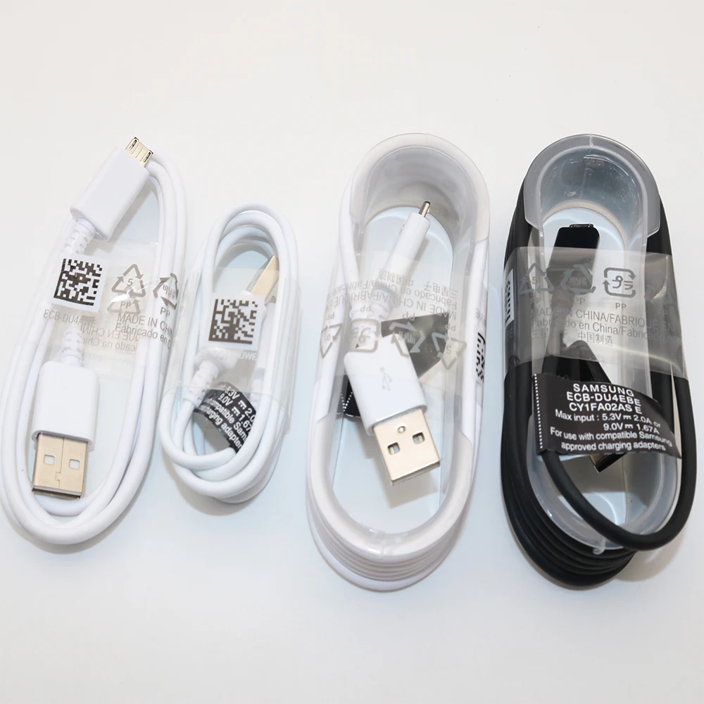 Оригинальное быстрое зарядное устройство Samsung с micro usb кабелем 2/1/1 5 м 2 А кабель