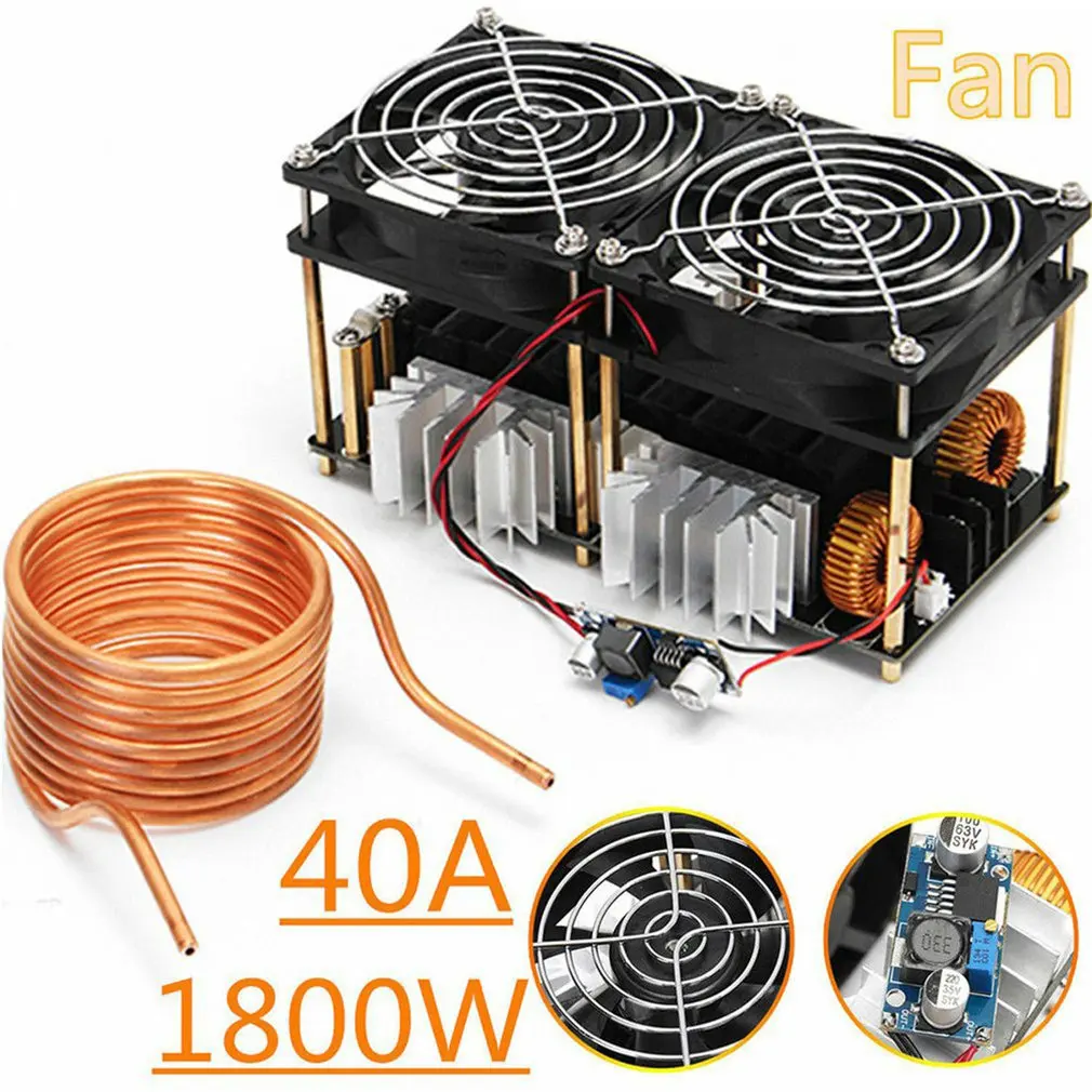 

Индукционная нагревательная панель горячая Распродажа 1800W Zvs Diy, прочная Удобная низковольтная стандартная печатная плата, стабильная высо...