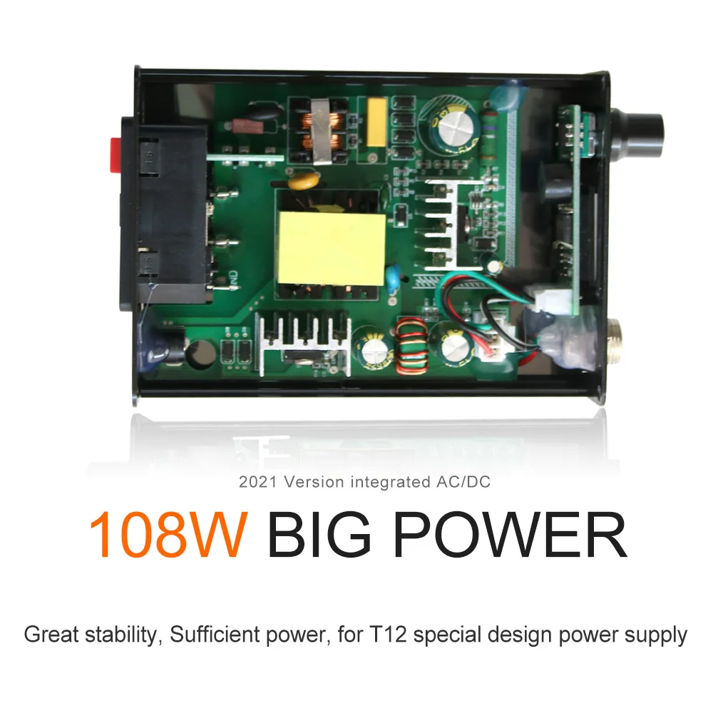 Цифровой паяльник STM32 OLED/1 3 дюйма электронный с пластиковой ручкой 907 наконечники