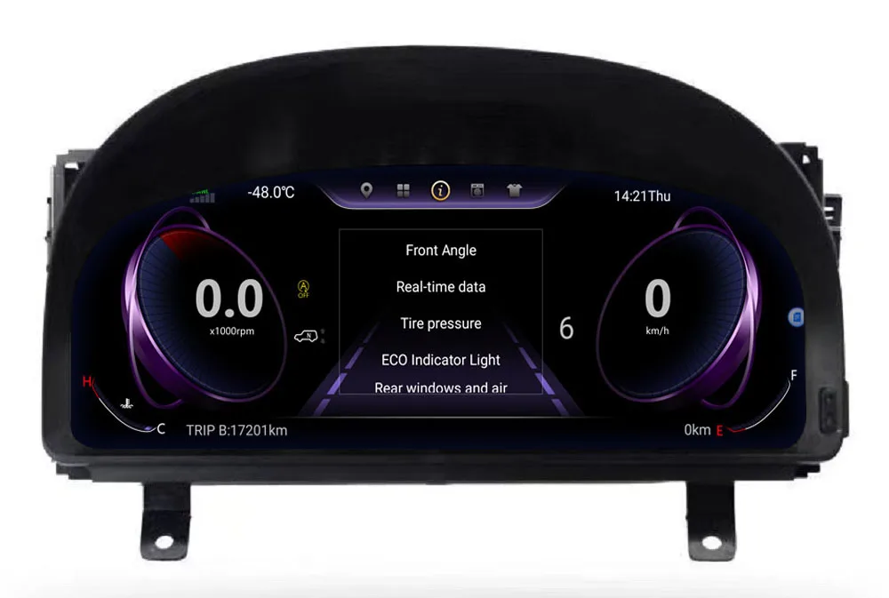 

Ouchuangbo Car radio audio dashboard For Toyota Vellfire Alphard 20 2008-2014 LCD instrument screen GPS Navigator Multimedia