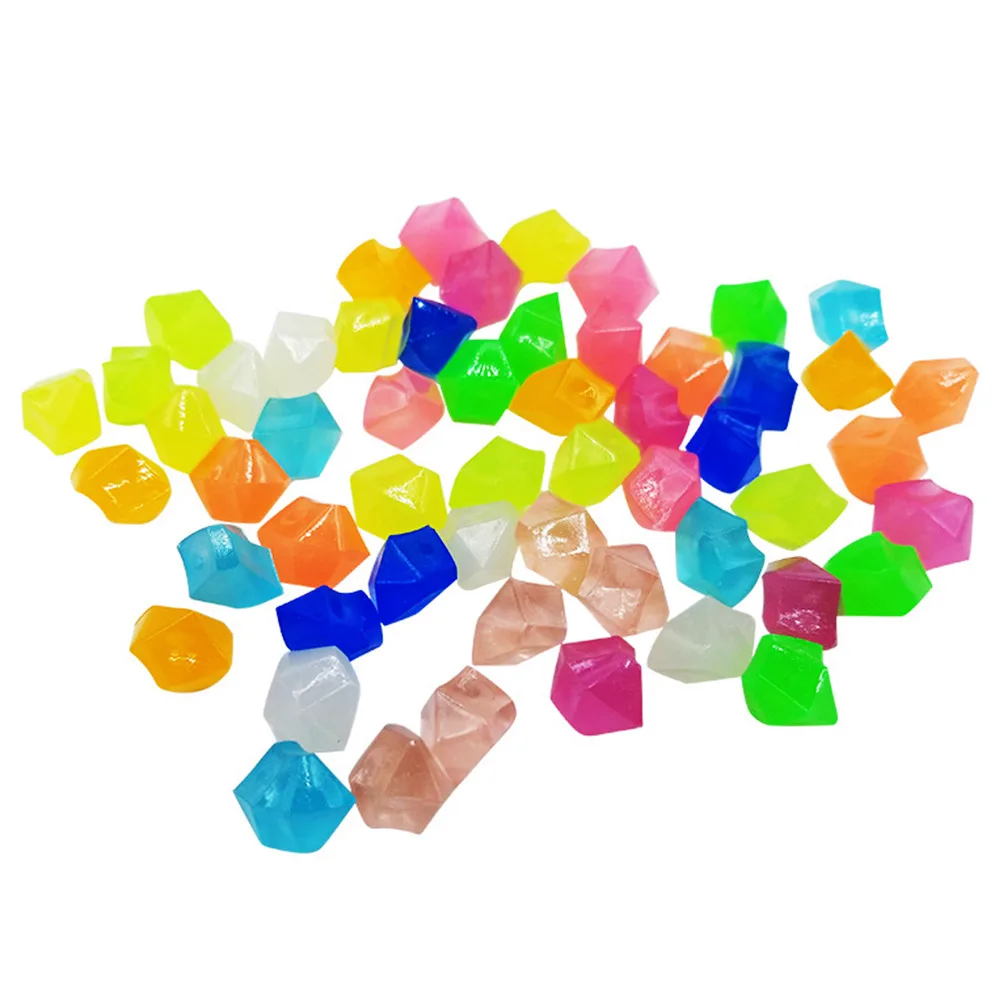 

300pcs Glow In The Dark Garden Pebbles Glow Stones Rocks For Walkways Garden Path Patio Lawn Yard Luminous Stones Garden Decor