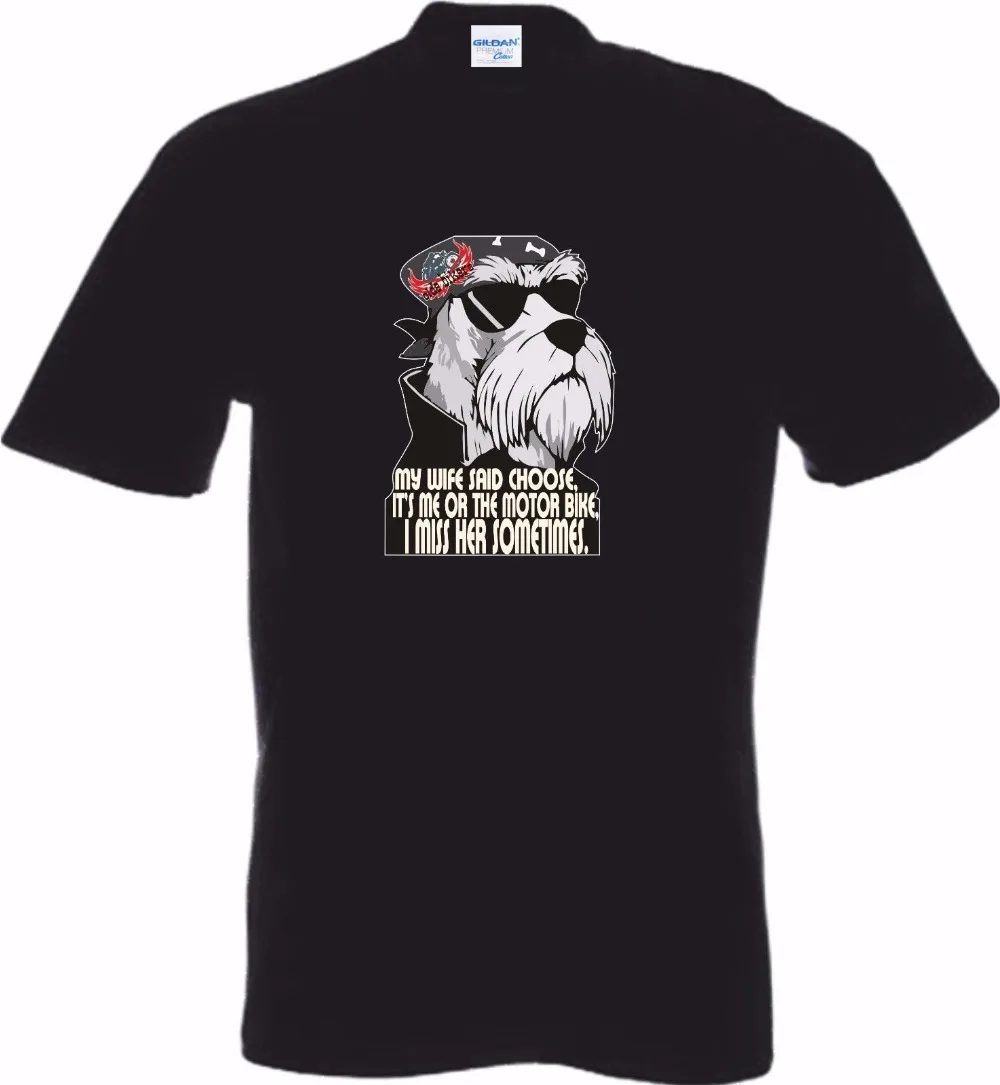 

New 2020 Men'S Fashion Hipster Summer Old Bikers My Wife Said Choose Her Or Motorcycle T Shirt Biker Funny Retro Tour Tee Shirt