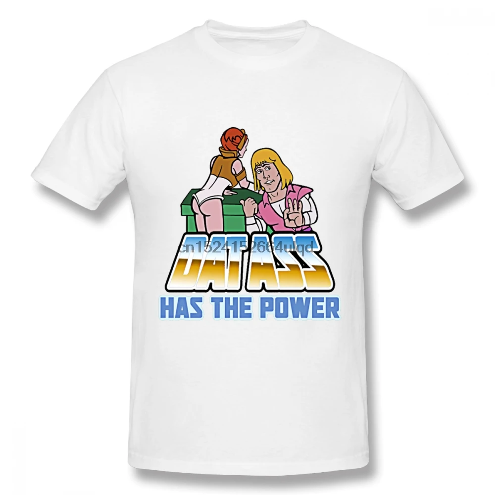 Забавная футболка с героями мультфильмов он человек и мастера Вселенной для