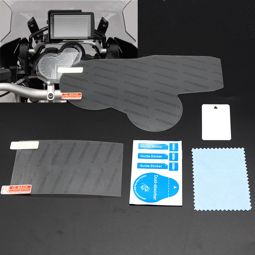 Motorcycle Crystal Clear TPU Film Screen Protector For BMW R 1200GS LC 2013 2014 2015 2016 1200 GS LC Adventure 2014 2015 2016