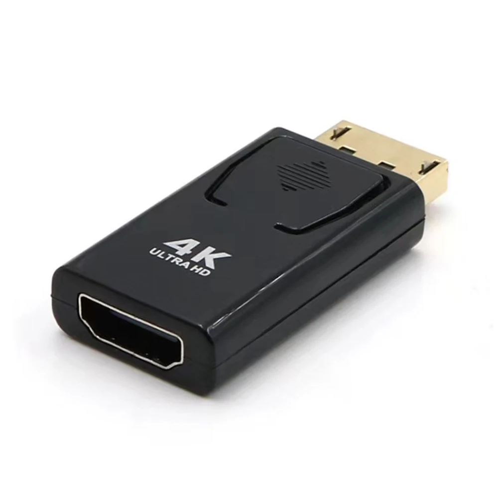 4K DP к HDMI-совместимый конвертер адаптер Displayport Соединительный кабель 1080P для ПК