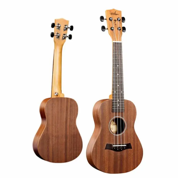 21 23 26 дюймов лидер продаж гавайская четырехструнная маленькая гитара из Сапеле