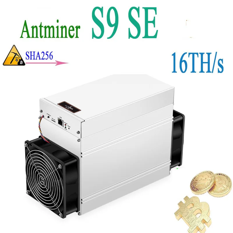 Shinp в 24 часа новейший BTC BCH Майнер AntMiner S9 SE 16TH/S Asic SHA256 сервисный с PSU S9SE 16T|Украшения