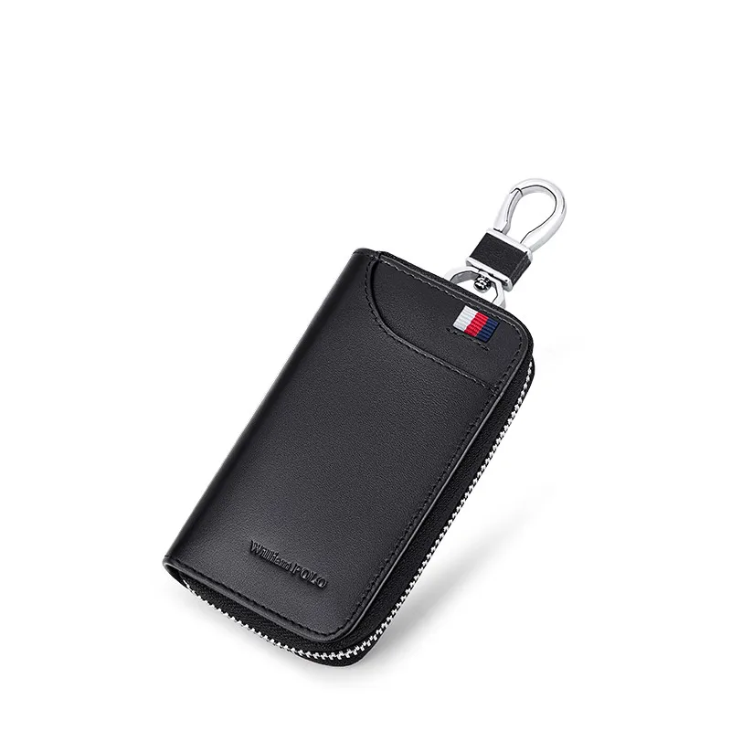 

Men's leather key bag fashion high-end car key bag light waist pocket Coin Wallet
