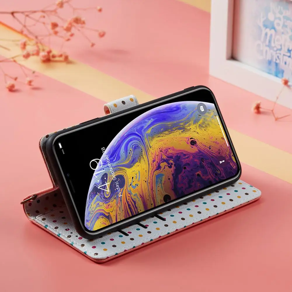 Роскошный флип-кошелек с волнистым острым носком для Huawei P30 Lite Pro Nova 4e Y9 2019 Honor 8X 20