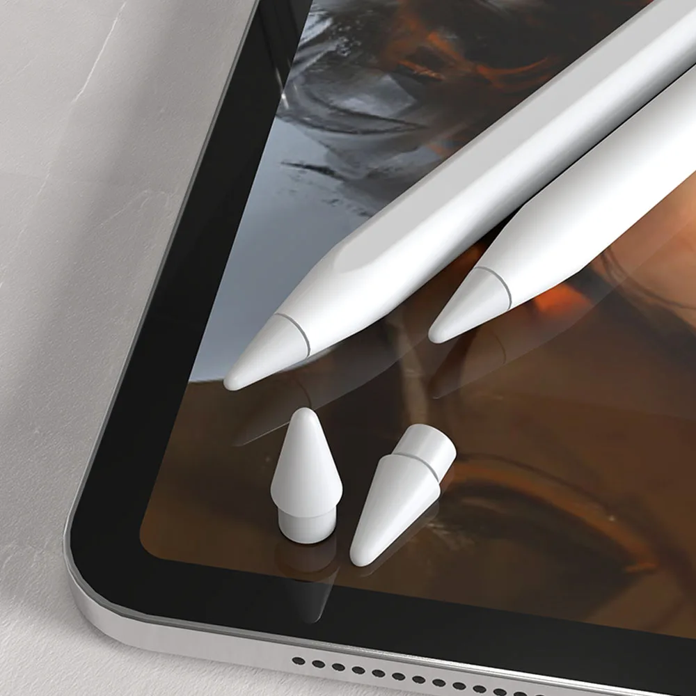 Spare Nib Tip Replacement For Apple Pencil 1 Sensitive Stylus Pen and Cap 2 Touchscreen |