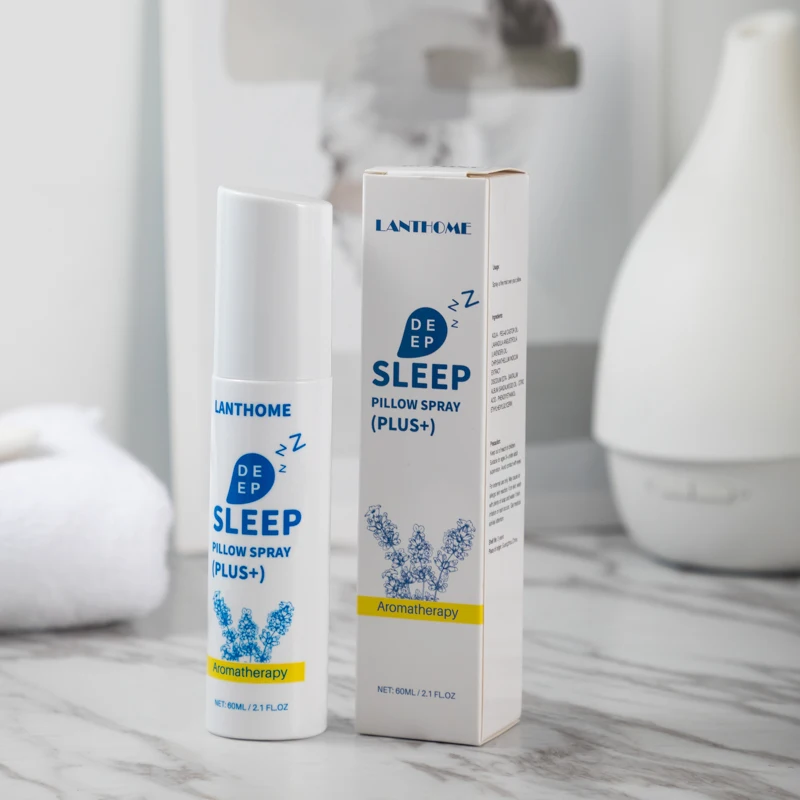 

60ml Lavender Deep Sleep Pillow Spray Insomnia Relieve Stress Help Sleep Relief Anxiety Insomnia Therapy Sleep Spray