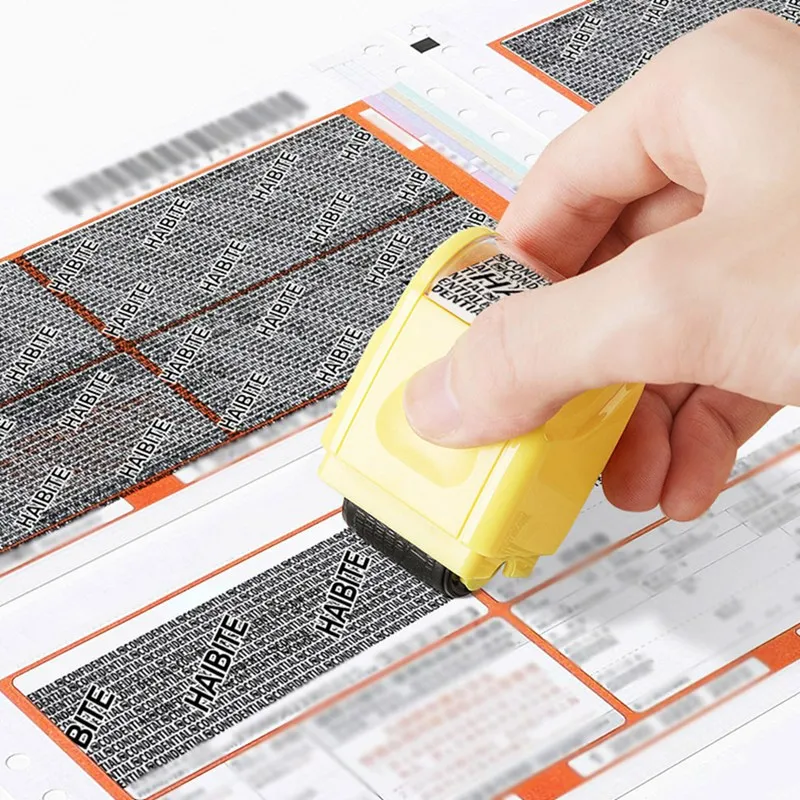 Конфиденциальность печать штемпели ролик закрашенный экспресс информация об